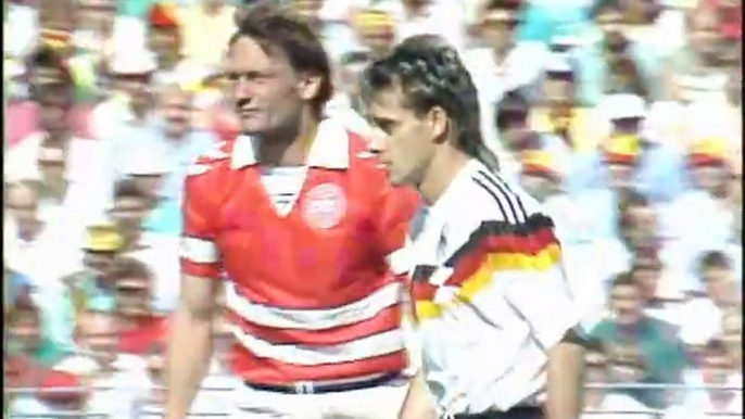 West Germany v Denmark Group One 14-06-1988