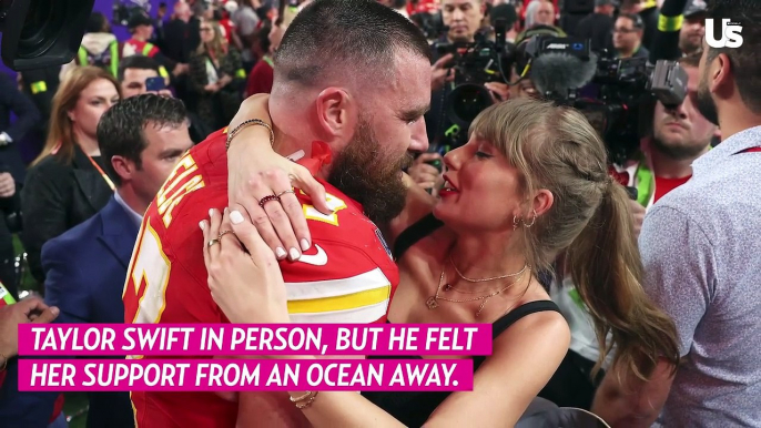 Travis Kelce Subtly Reacts to Taylor Swift Watching Chiefs Ring Ceremony