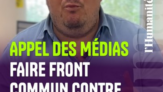 L’appel de médias à faire front commun contre l’extrême droite