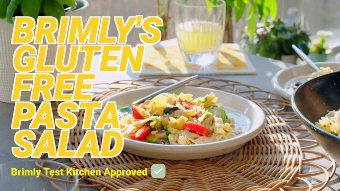 Mediterranean Style Gluten-Free Pasta Salad