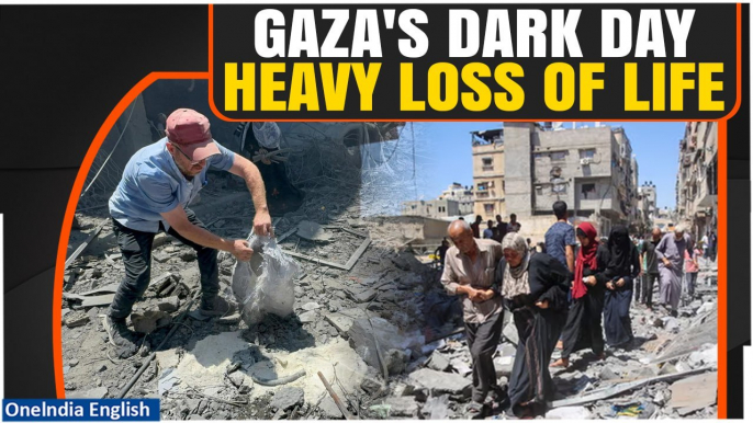 42 Palestinians Killed: Gaza Death Toll Climbs Sharply As Israel Rains Hellfire | Watch