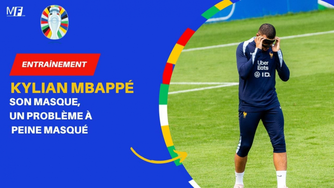 Kylian Mbappé essaie encore un nouveau masque, mais toujours autant d'interrogations