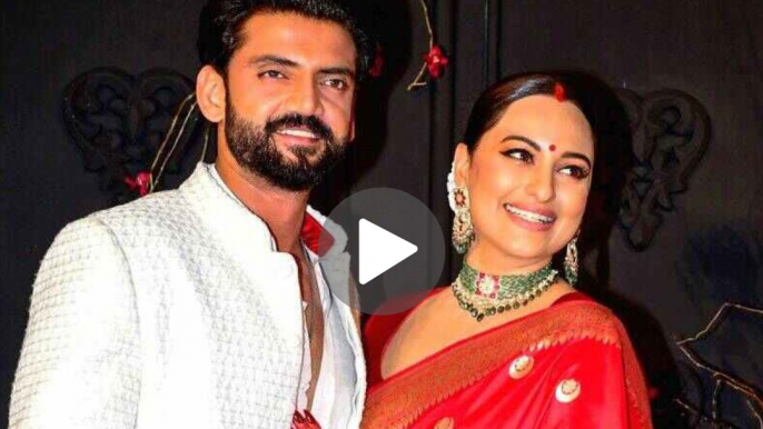 Sonakshi Sinha और Zaheer Iqbal ने पहली बार पैप के सामने दिया पोज, वीडियो आया सामने