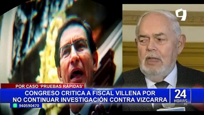 Martín Vizcarra: Procuradora Judith Villegas solicita reapertura del caso "pruebas rápidas"