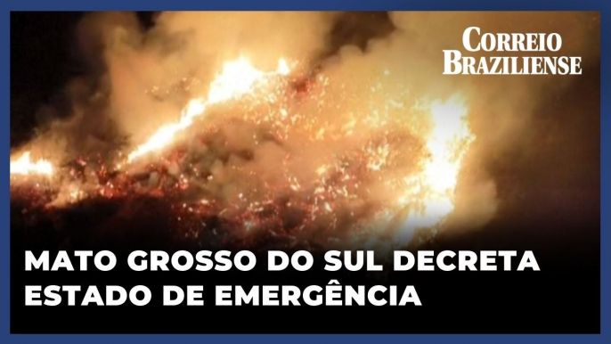 MATO GROSSO DO SUL DECRETA EMERGÊNCIA POR INCÊNDIOS NO PANTANAL