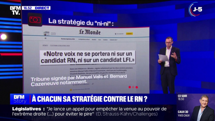 LES ÉCLAIREURS - La gauche divisée sur la stratégie à adopter face au RN