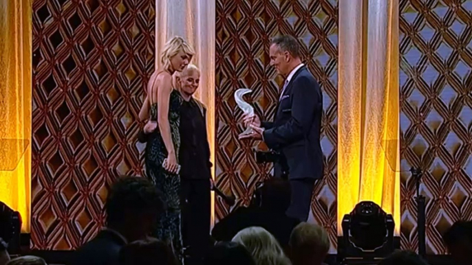 Watch Taylor Swift wins 'Taylor Swift Award'