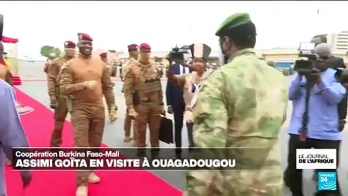 Coopération Burkina Faso-Mali : Assimi Goïta en visite à Ouagadougou • FRANCE 24