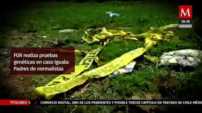 Familiares de los normalistas de Ayotzinapa denuncian irregularidades en investigaciones de la FGR