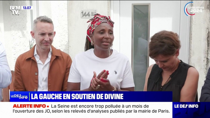 "Va à la niche": Divine, visée par des insultes racistes, appelle à "faire barrière au RN"