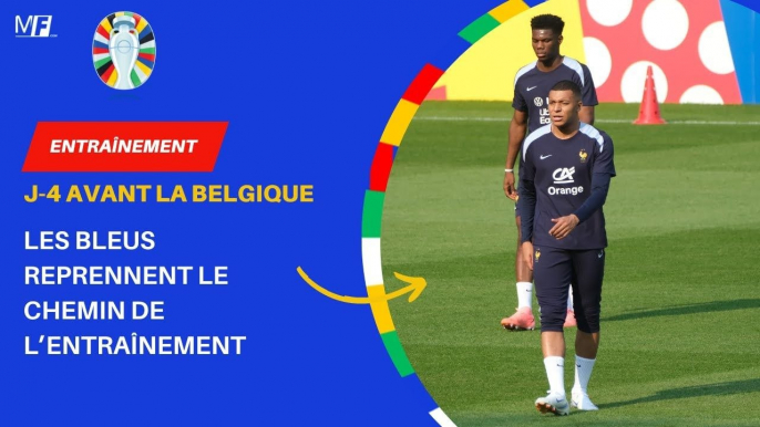 Les Bleus de retour à l'entraînement à J-4 du huitième contre la Belgique