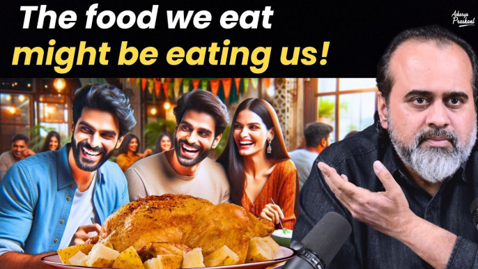 What we eat might be eating us out || Acharya Prashant, in conversation #Veganism