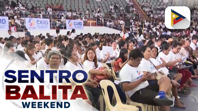 Liderato ng Kamara, nakisaya sa selebrasyon ng Sto. Niño de Tacloban sa Leyte na sinabayan rin nila ng pamamahagi ng ayuda