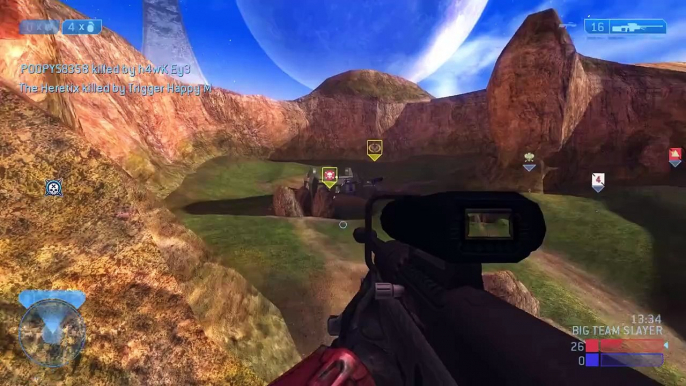 Halo 2 Classic Big Team - Big Team Slayer on Coagulation Multiplayer Gameplay