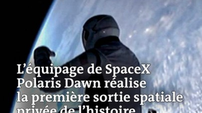 L’équipage de SpaceX Polaris Dawn réalise la première sortie spatiale privée de l’histoire