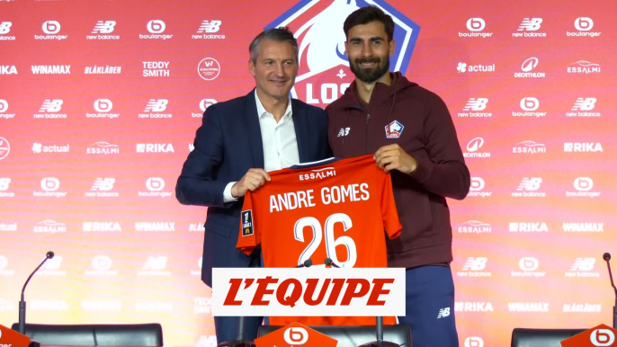 André Gomes de retour - Foot - L1 - Lille