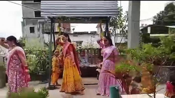 Teacher's Dance Performance on Janmashtami Balvatika Agartala Tripura