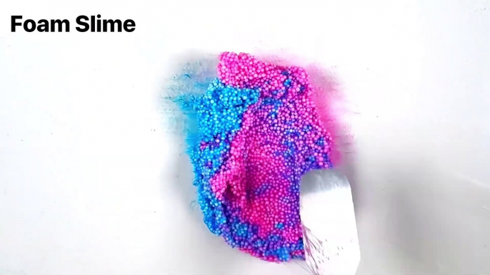 6 Strange Types of Colored Slime MIXED