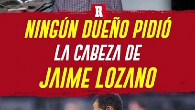 'JAIME LOZANO Y DUILIO DAVINO NECESITAN AYUDA DE GENTE DE EXPERIENCIA': ARMANDO MARTÍNEZ