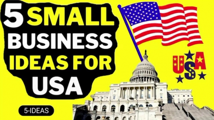 5 Small Business Ideas for USA /Profitable Small Business Ideas in USA