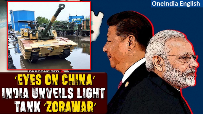 Watch: DRDO Unveils Light Battle Tank ‘Zorawar’, Developed To Counter China In High-altitude Areas