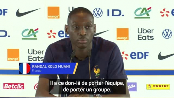 Bleus - Kolo Muani : “Kylian a ce don-là de porter l'équipe, de porter un groupe”