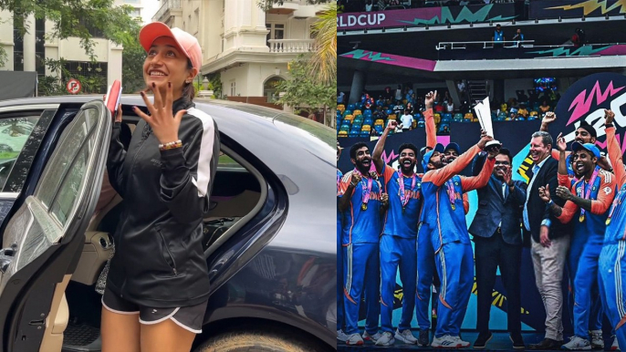 Yuzvendra Chahal की wife Dhanashree Verma ने World Cup 2024 में India की जीत पर ये क्या कह डाला!