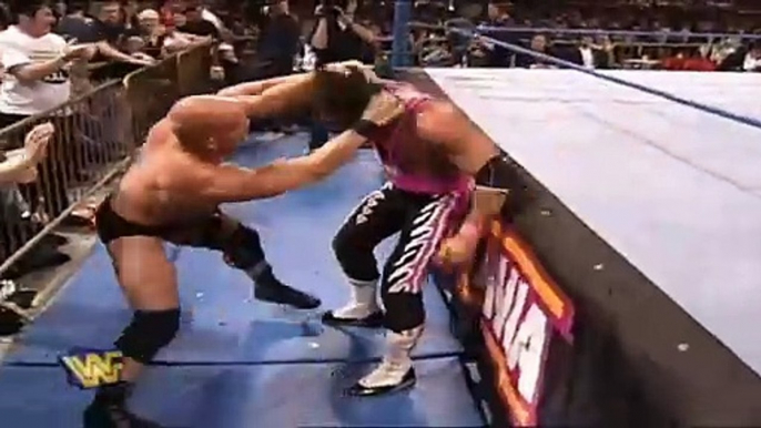 WWF WrestleMania 13 - Stone Cold Steve Austin vs Bret Hart (No Disqualification Submission Match)