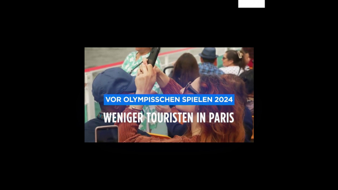 Flaute statt Boom: Weniger Touristen in Paris vor den Olympischen Spielen 2024