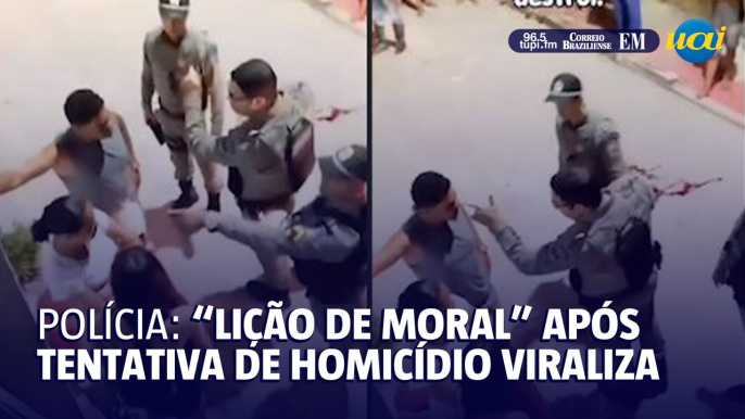 Policial dá "lição de moral" depois de tentativa de homicídio em Alagoas