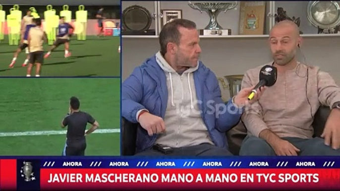 Javier Mascherano: "Sabíamos que iba a ser difícil, pero quiero agradecer a los jugadores el compromiso de querer estar, de intentar, de poner a la Selección Argentina por delante de todo"