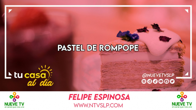 Pastel de rompope