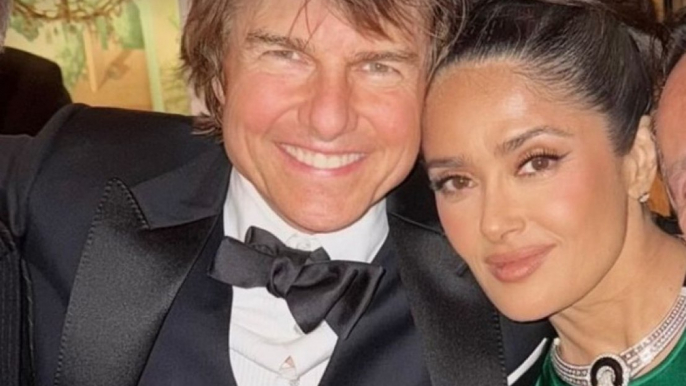 Salma Hayek is wishing 'dear' Tom Cruise a happy 62nd birthday