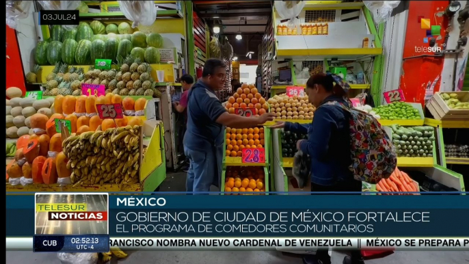 En México programa de comedores ayuda con la pobreza alimentaria