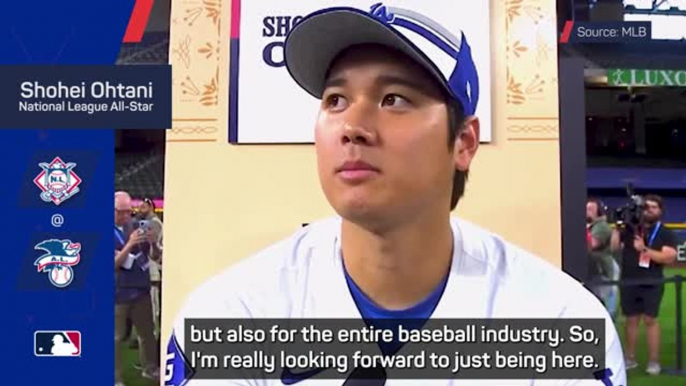 Shohei Ohtani 'really looking forward' to MLB All-Star Game