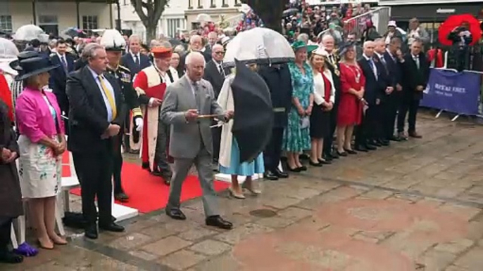 Royals attend special sitting of the States Assembly