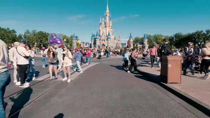 Full Walking Tour of Walt Disney World (Orlando, Florida) - GoPro Guided Virtual Walk