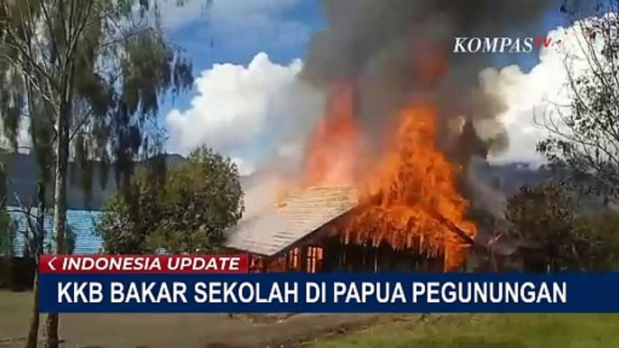 KKB Bakar Sekolah di Papua Pegunungan, TNI: Gerombolan Ingin Agar Anak Tidak Bisa Belajar