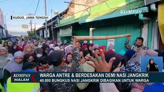 10 Muharram, 40 Ribu Bungkus Nasi Jangkrik Dibagikan ke Warga Kudus