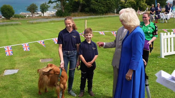 Rare goat given royal title