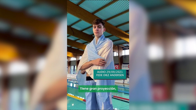 Ulises Saravia de 18 años debutara en los Juegos Olímpicos