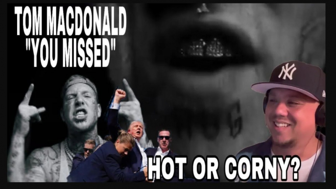 Tom Macdonald- You Missed (Reaction) Donald Trump Shooting Song Too Much_ #donaldtrump