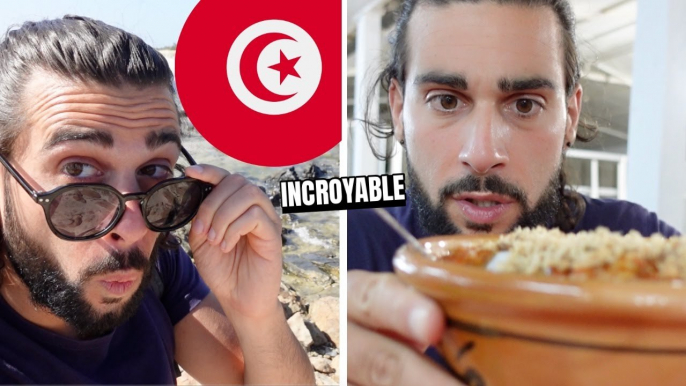 J'AI TROUVÉ LE PARADIS A KÉLIBIA EN TUNISIE  + TEST D'UN AUTHENTIQUE PLAT TUNISIEN (LABLABI)