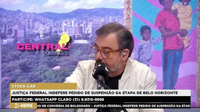 CENTRAL 1ª EDIÇÃO | Stock Car: Justiça Federal indefere pedido de suspensão da etapa feito pela UFMG