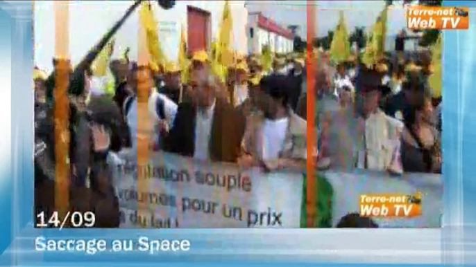 Saccage au Space, versement anticipé des aides Pac, Terrion... Retrouvez les événements qui ont marqué l’actu de la semaine