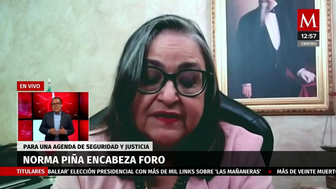 Norma Piña liderará foro sobre seguridad y justicia en CdMx