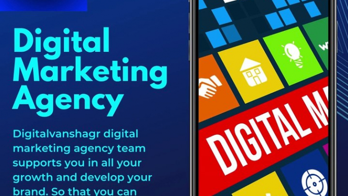 Digitalvanshagr digital marketing agency team supports you in all your growth and develop your brand. So that you can achieve your objectives.