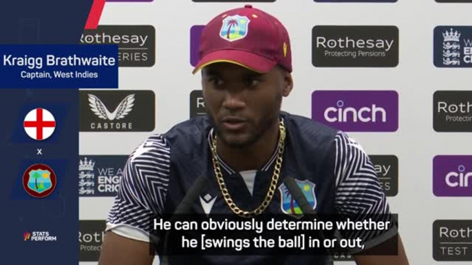 Kraigg Brathwaite looking forward to battle with 'legend' Jimmy Anderson