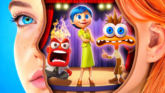 Emotions Control My Child  *Inside Out 2 In Real Life. Best Parenting Gadgets And Crafts*