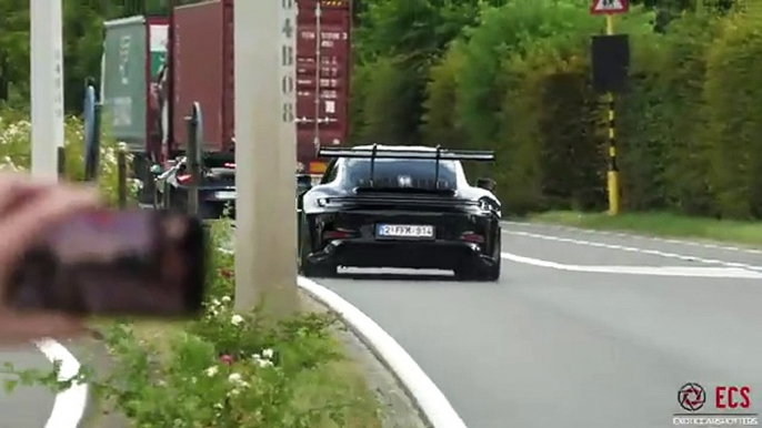 LOUD Porsche 992 GT3 RS with Kline Exhaust - Acceleration Sounds!